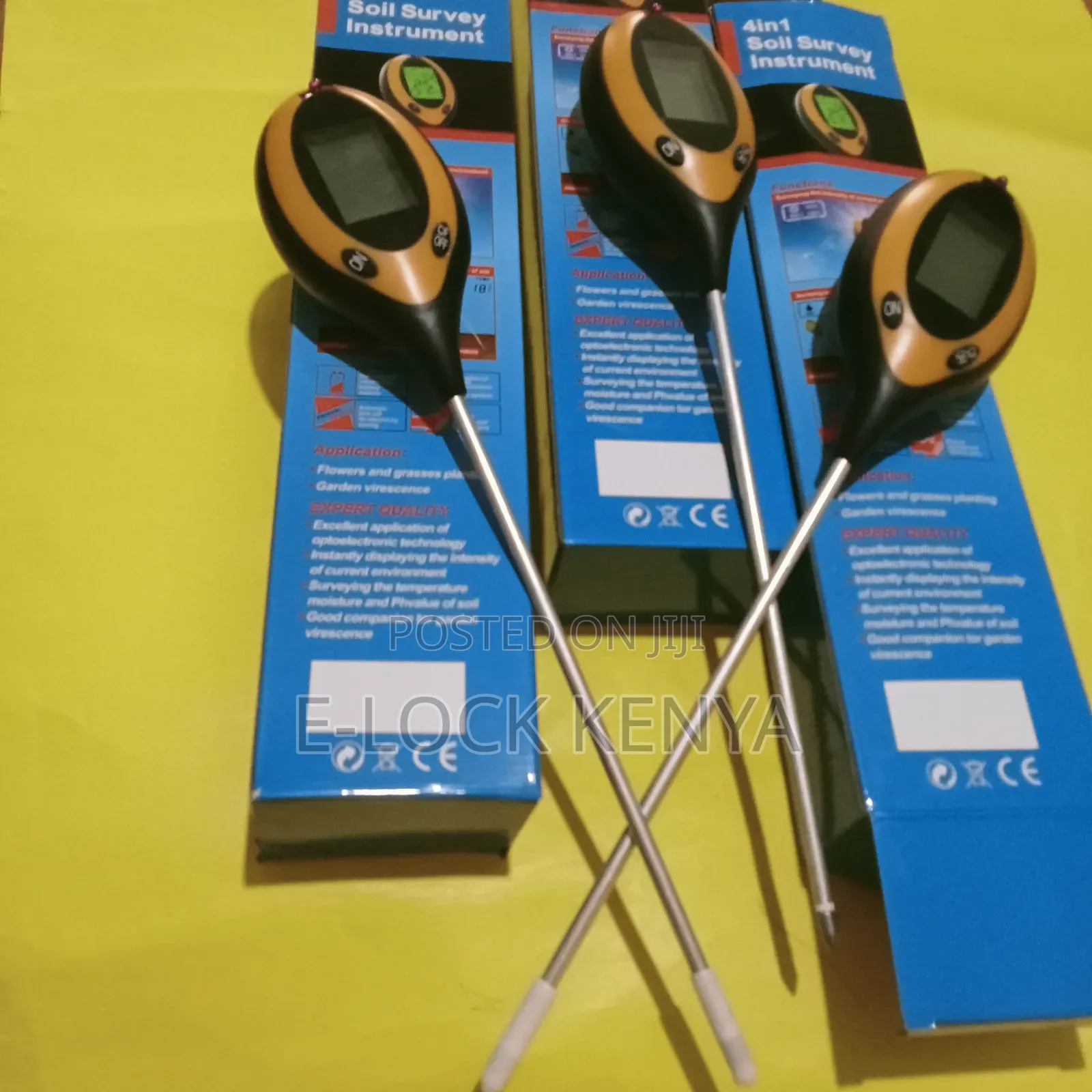Soil Moisture Meter 4 in 1