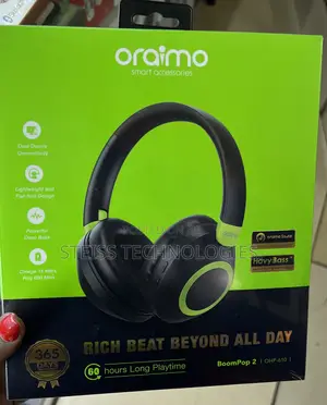 Oraimo Boompop 2 Wireless Headphones.