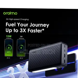 *Oraimo Traveler 3 Lite 27000mah 15W Power Bank