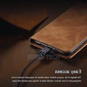 Tecno Camon 17, Genuine Leather Wallet Case