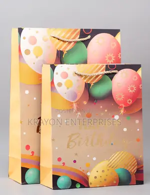 Birthday Themed Giftbags A5