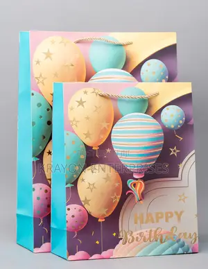 Birthday Themed Giftbags A5