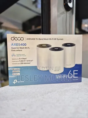 Tp-Link Deco Axe5400 Tri-Band Wifi 6e Mesh System