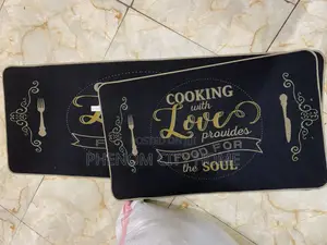 Quality Binded Rubber Bottom Kitchen Mats