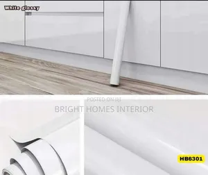 White Glossy Contact Paper Contact Paper
