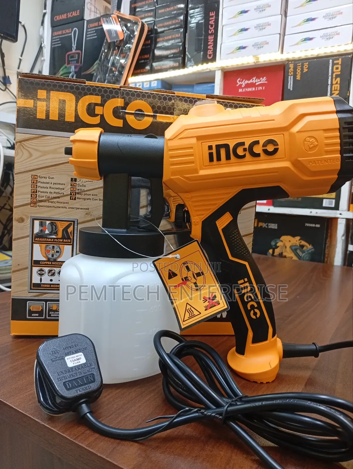 450W Electric Spray Gun