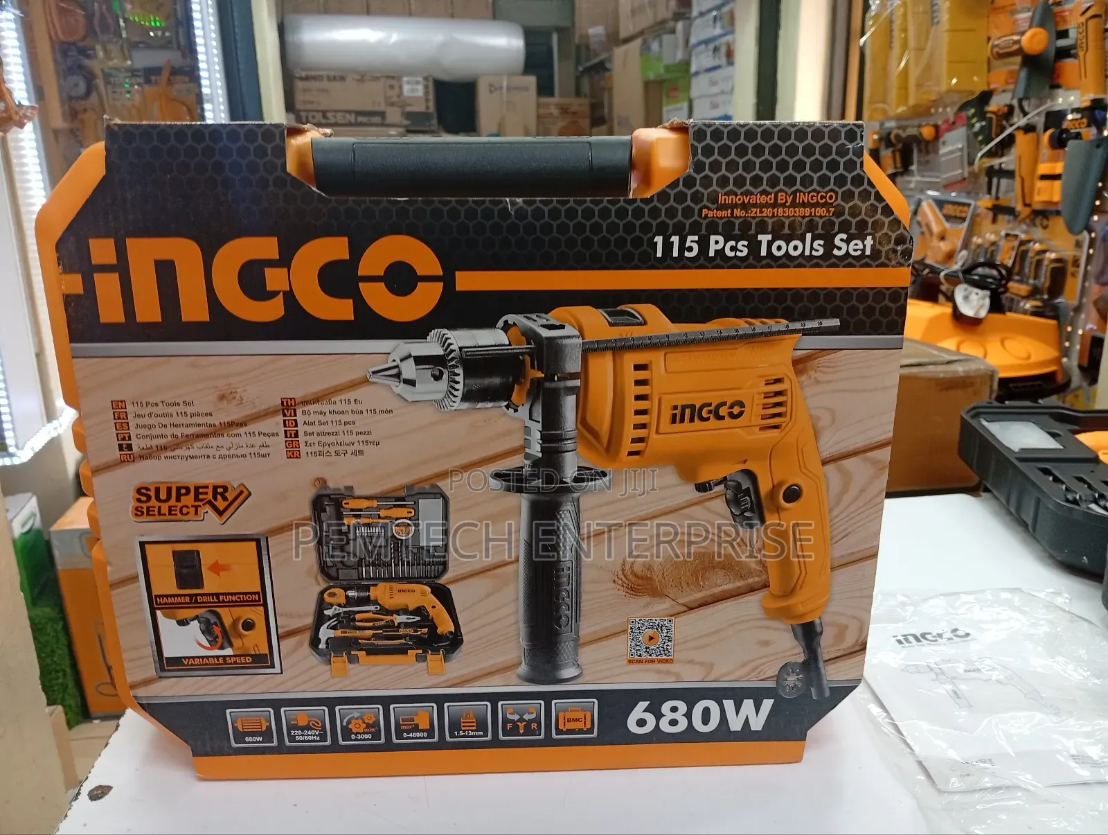 115 PCS Tools Set