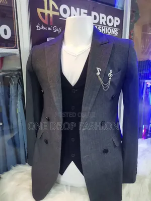 Stripped Men Blazers