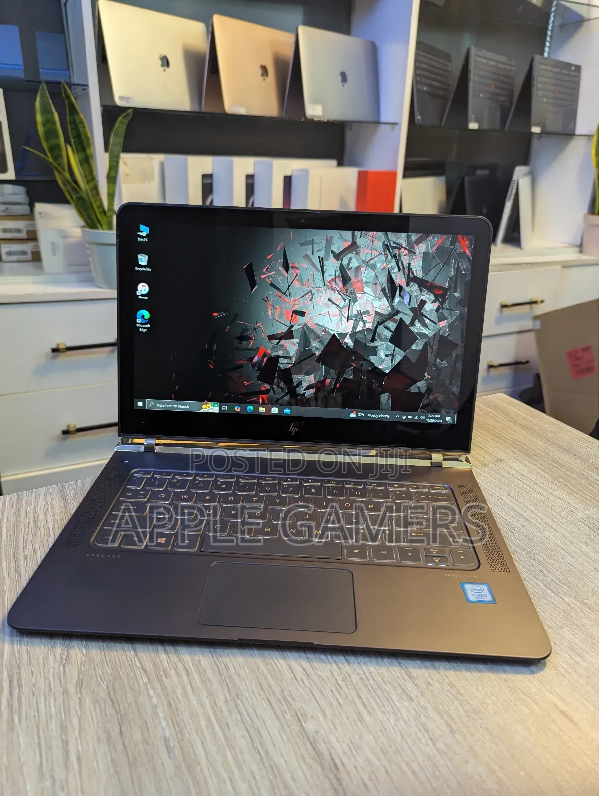 Laptop HP Spectre 13 8GB Intel Core I7 SSD 256GB