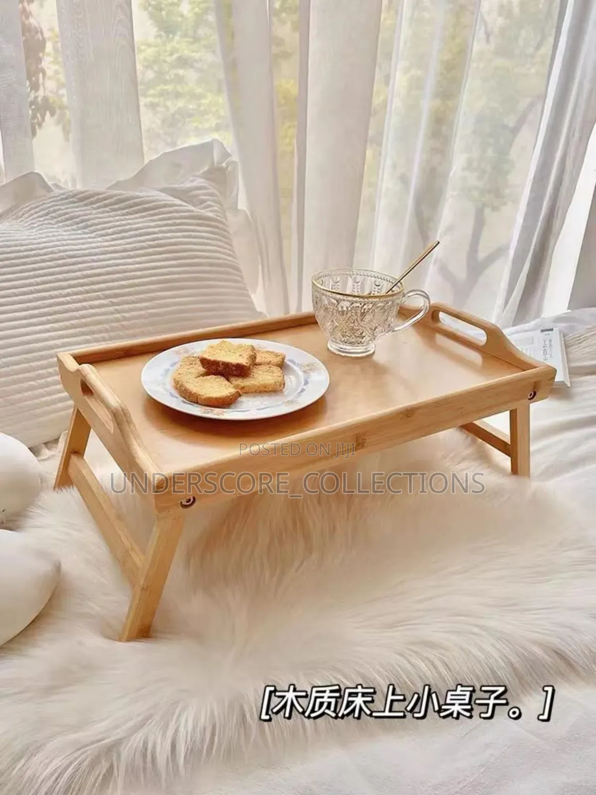 *Foldable Bamboo Tray
-Multi Purpose
.