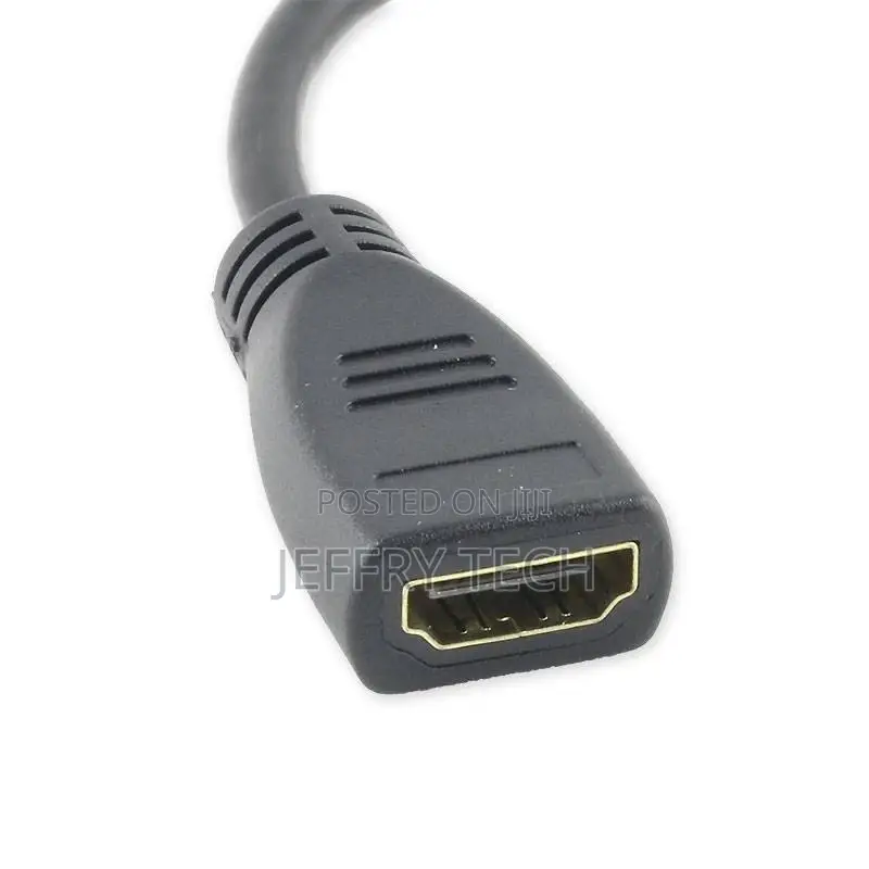 Micro HDMI Male to HDMI Female Adapter for Raspberry Pi 4