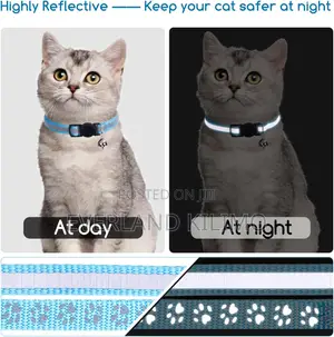 Reflective Cat Collar With Bell