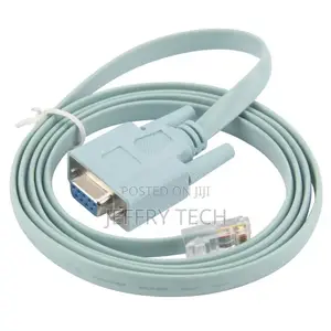 Db9 Female to Rj45 Male Lan Female Rollover Serial Port Ethe