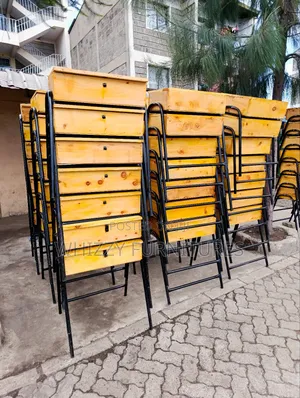 School Lockers and Chairs