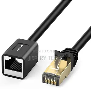 Cat8 Ethernet Extension Cable RJ45 Shielded Male to Femal