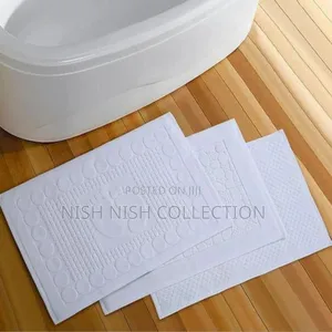 Quality 100% Cotton Floor Towel Bathroom Mat White