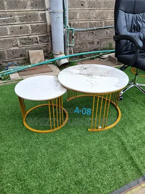 Nesting Coffee Table (Pure Marble)