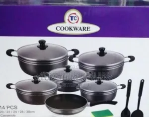 Nonstick Cookware Set 14 Pieces Tornado Set