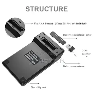 Wireless Numeric Keypad, 2.4ghz 18keys Uspad, Portable Keyb