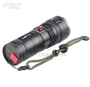P701 Rechargeable Torch Powerbank With Zoom Security Torch