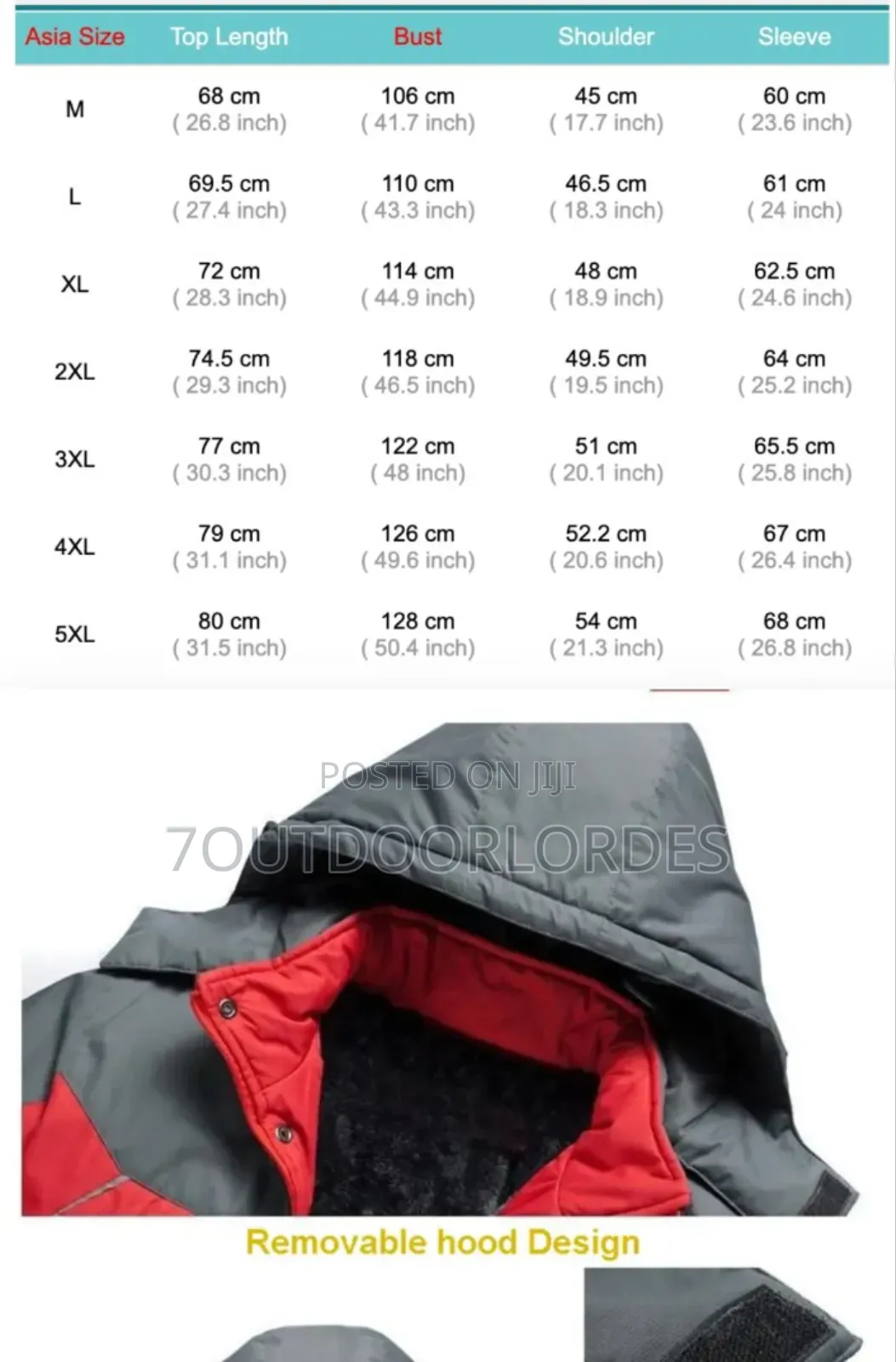 Winter Jacket With Fleece