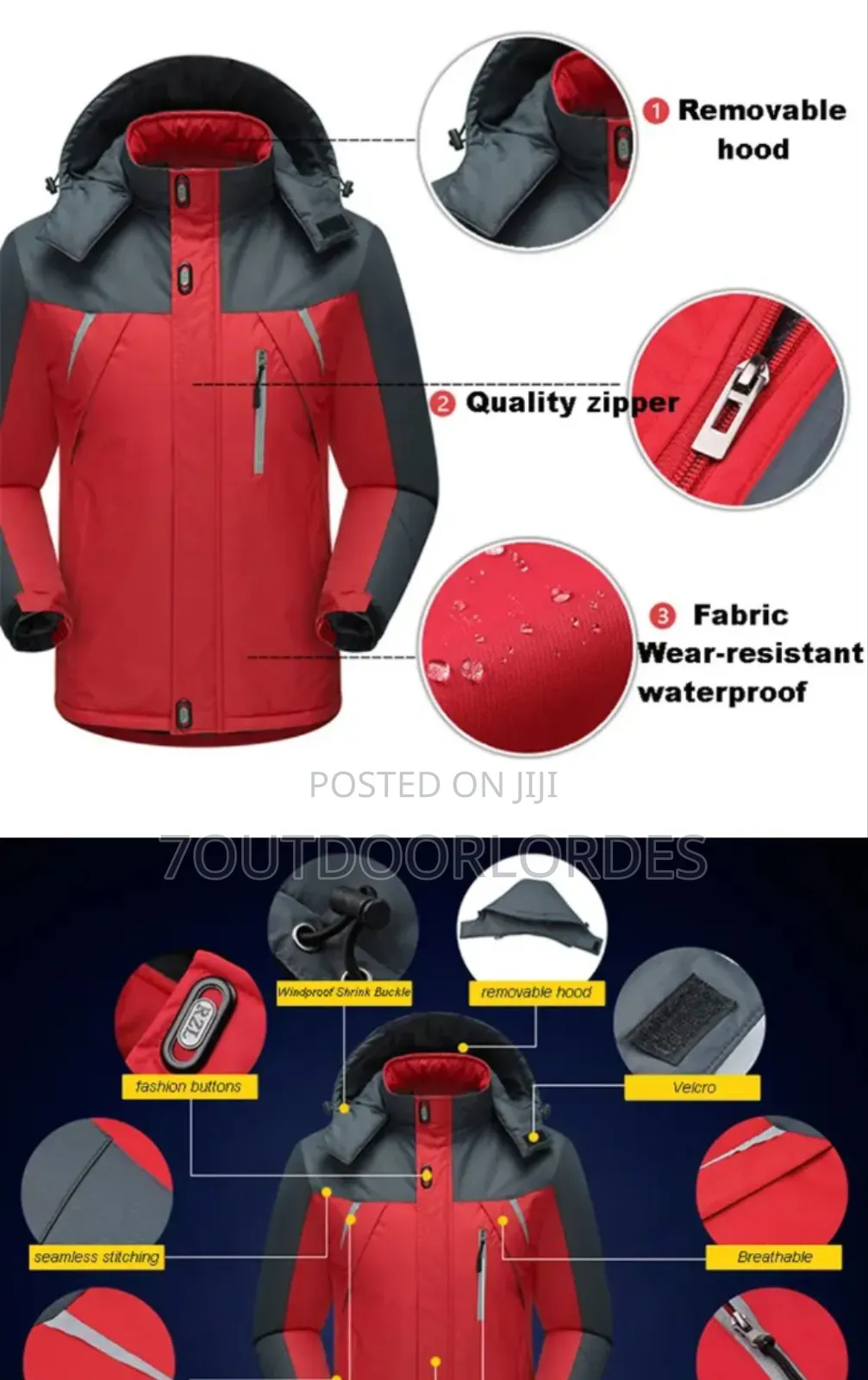 Winter Jacket With Fleece