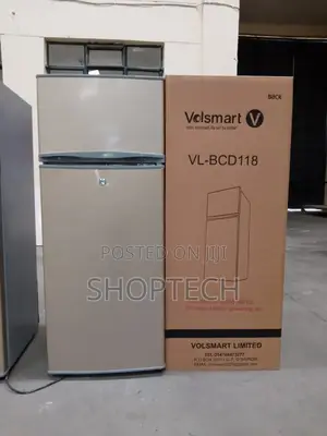 Volsmart 118litres Double Door Refrigerator