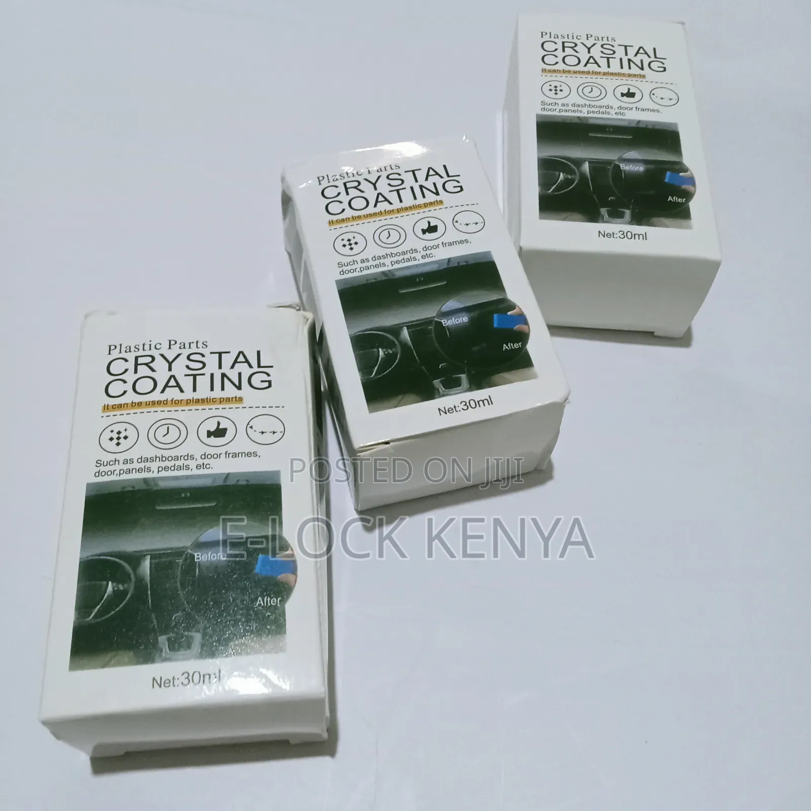 Car Plastic Panels Crystal Coating