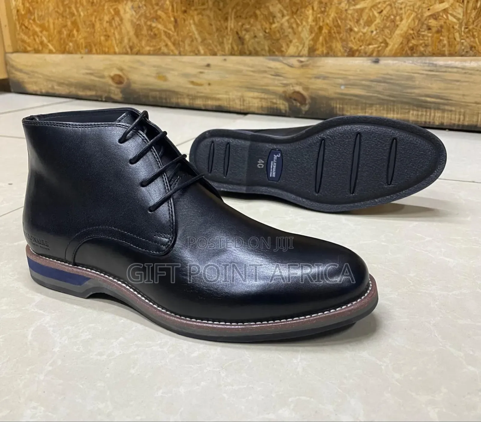 Pure Leather Billionaire Official Boots