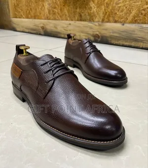 Leather Clarks Official Shoes for Men