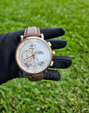 Genuine Leather Straps Patek Philippe Gents