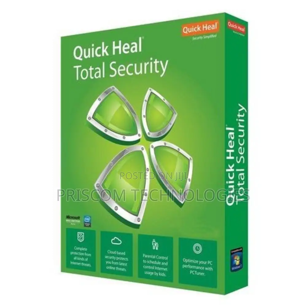 ANTI VIRUSES | Quick Heal Internet Security 3 Pcs, 1 Year