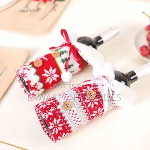 Fluffy Wine Bottle Cover