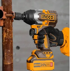 Cordless Impact Wrench Ingco 500nm 20V 4.0ah Battery,Charger