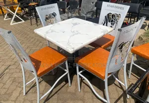 Restaurant Set of Chairs and a Table.