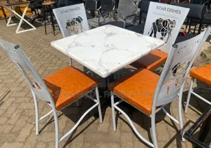 Restaurant Set of Chairs and a Table.
