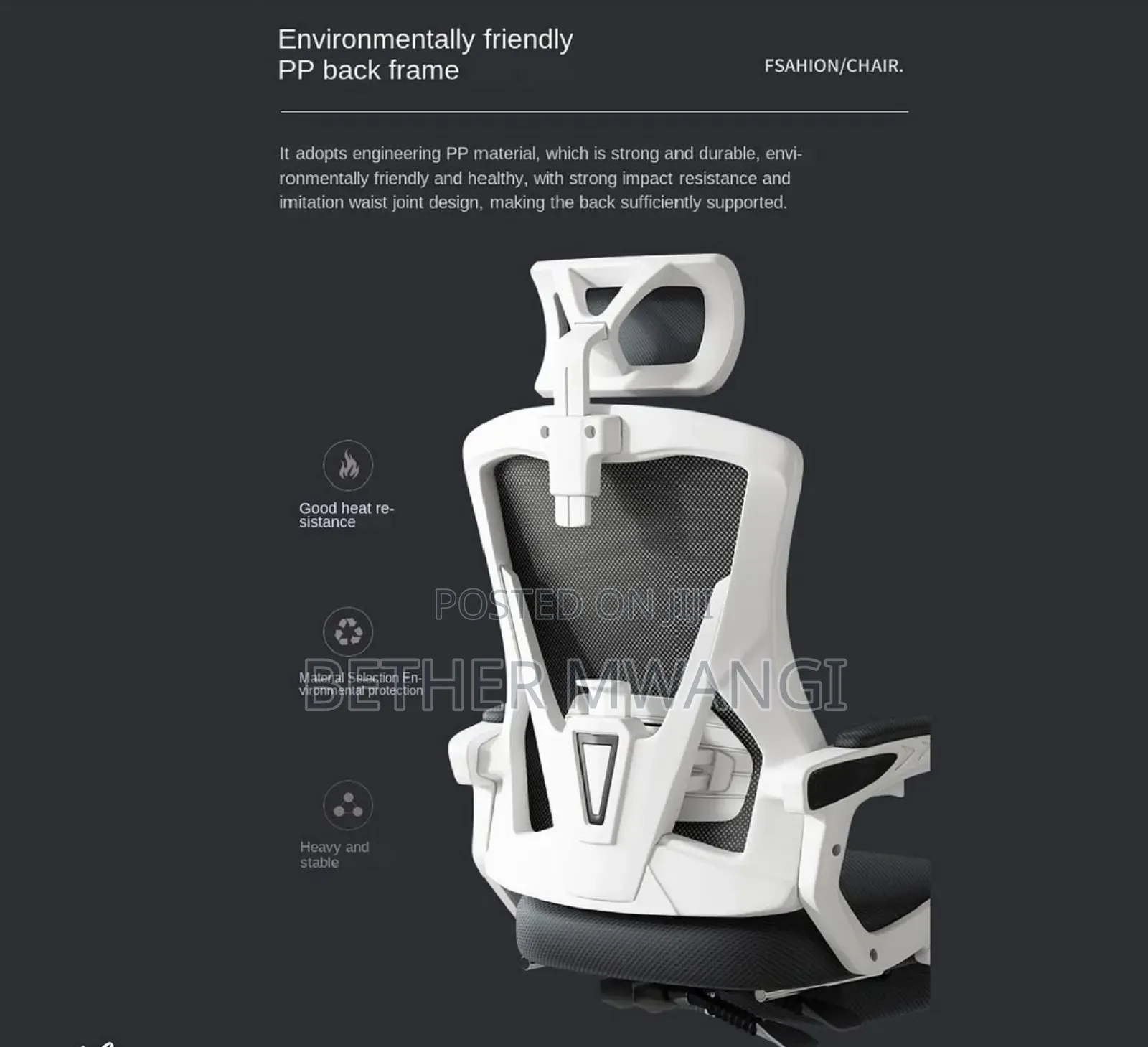 Ergonomic Office Chair in Kenya