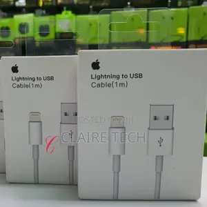 Apple Lightning to USB Cables Available