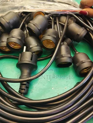 String Lights 20 Meters for 20 Bulbs.Bulbs Sold Separate
