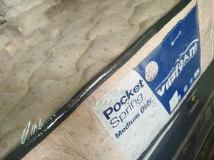 Vitafoam Pocket Spring Mattresses ~ 5by6 10inch Thick.