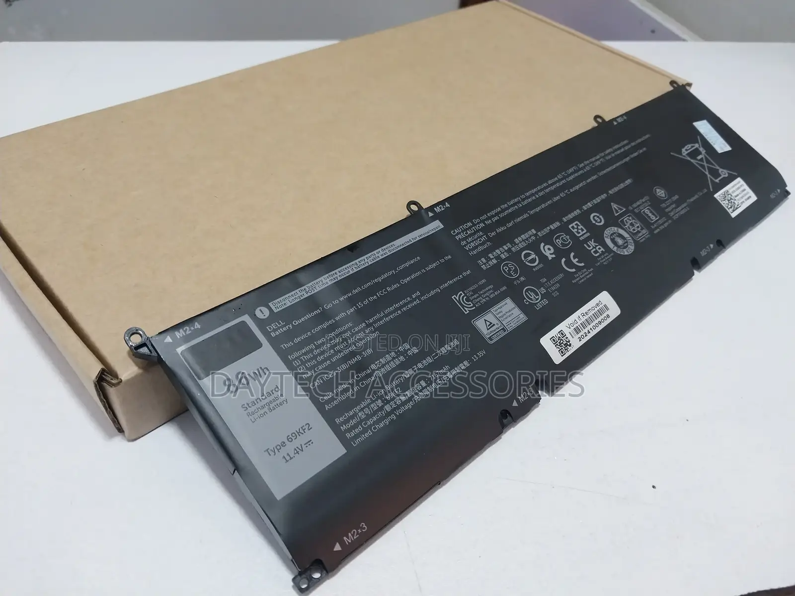 [Original] Dell 69kf2 Laptop Battery - 8fctc 11.4v 56wh