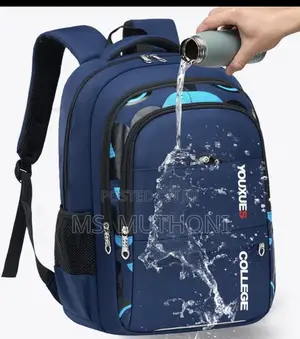 Blue Waterproof Quality Children School Backpack*