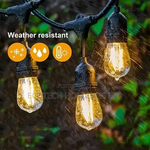 Waterproof 10mtrs 20bulbs Option String Lights Hf4wk