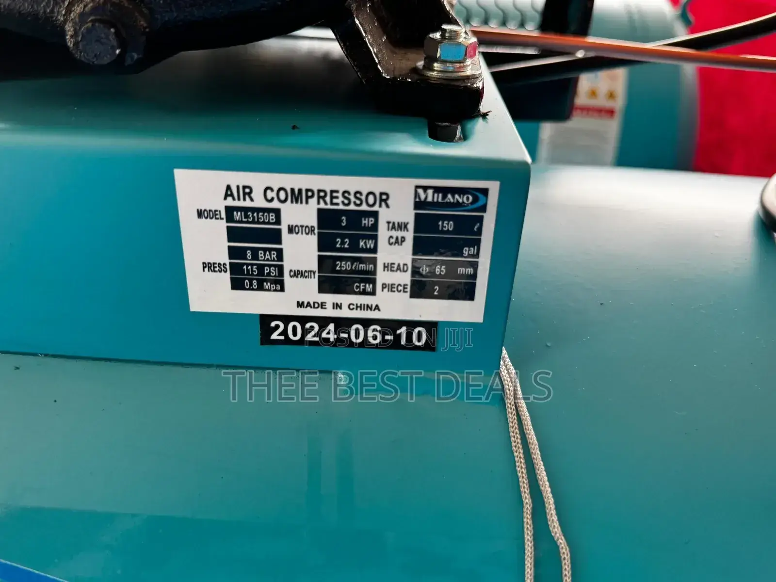 150ltrs Air Compressor (Electric)