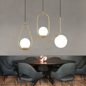 Unique Design Spherical Glass Pendant Hanging Light Es4wh