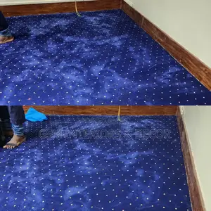 Executive Blue Wall to Wall Carpets 12mm