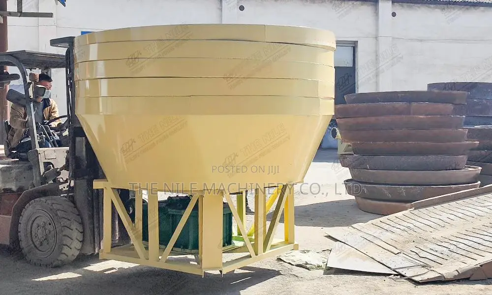 Customized Gold Mineral Processing Equipment Wet Pan Mill