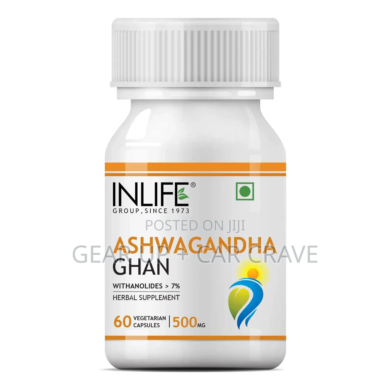 INLIFE Ashwagandha Ghan Capsules -60