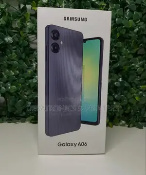 New Samsung Galaxy A06 128 GB Black