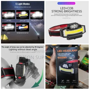 Headlamp Headlight Rechargeable Head Lamp Head Hiking Torch